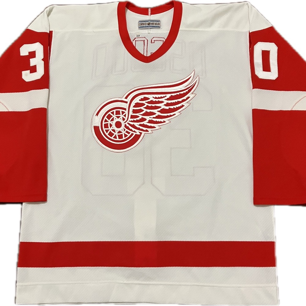 Detroit Red Wings Chris Osgood CCM Center Ice NHL Hockey Jersey Size 48